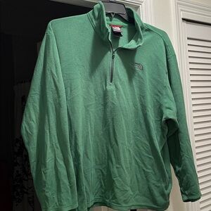 The North Face Green Men’s Quarter Zip Fleece